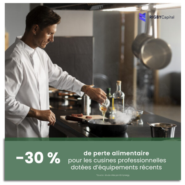 cuisinier + phrase performance des équipements